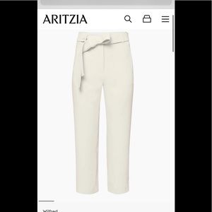 New Aritzia Tie front pant